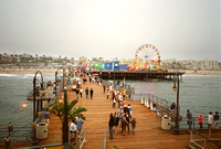 Santa Monica Pier - Evening