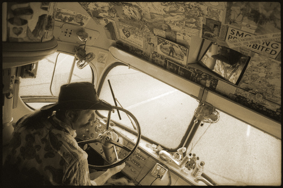 Hog Farm - Hippies - bus pix-Butch driving001-partial edit_edited-1-photoshop sepia copy-1