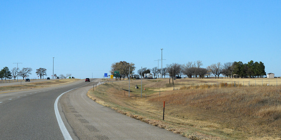 Road-223-I70- west of KS156-rest stop