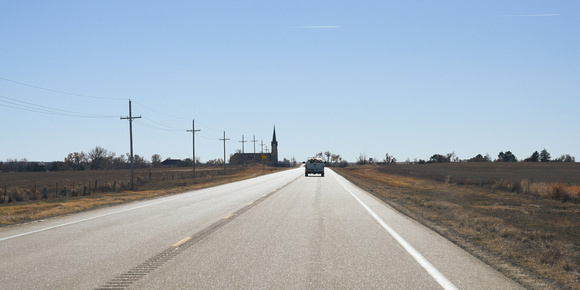 Road-243-KS183 headed south