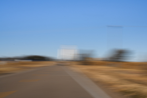 Road-371- US56 westbound-Oklahoma - speed blurred