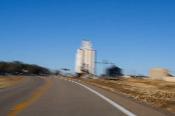 Road-373- US56 westbound-Oklahoma - speed blurred