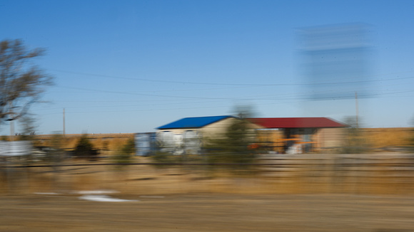 Road-384- US56 westbound-Oklahoma - speed blurred