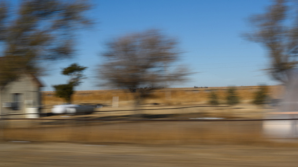 Road-386- US56 westbound-Oklahoma - speed blurred
