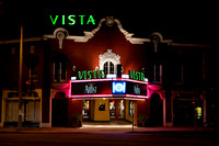 Vista Theater, evening