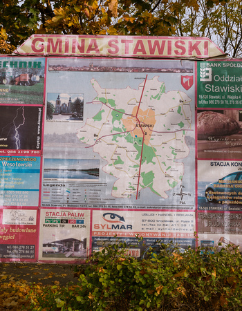 The town of Stawiski is about 75 miles from Bialystock on the road from Lomza