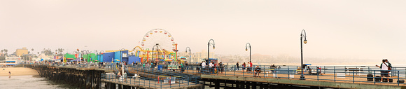 Foggy Afternoon, Santa Monica Pier